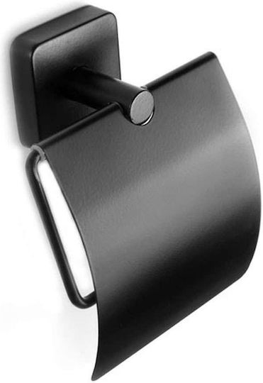 Karag Quattro Χαρτοθήκη Επιτοίχια Inox Black Matt