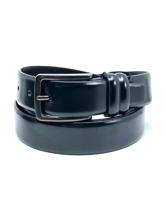 Legend Accessories Men's Leather Belt Black