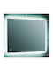 Gloria Nora Rectangular Bathroom Mirror Led Touch 50x70cm