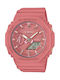 Casio G Shock Watch Chronograph with Pink Rubber Strap