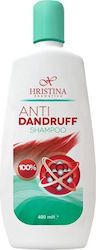 Hristina Cosmetics Anti Dandruff Shampoos against Dandruff for Dry Hair Hair 400ml Hristina Cosmetics Anti Dandruff Shampoos against Dandruff for Dry Hair Hair 400ml