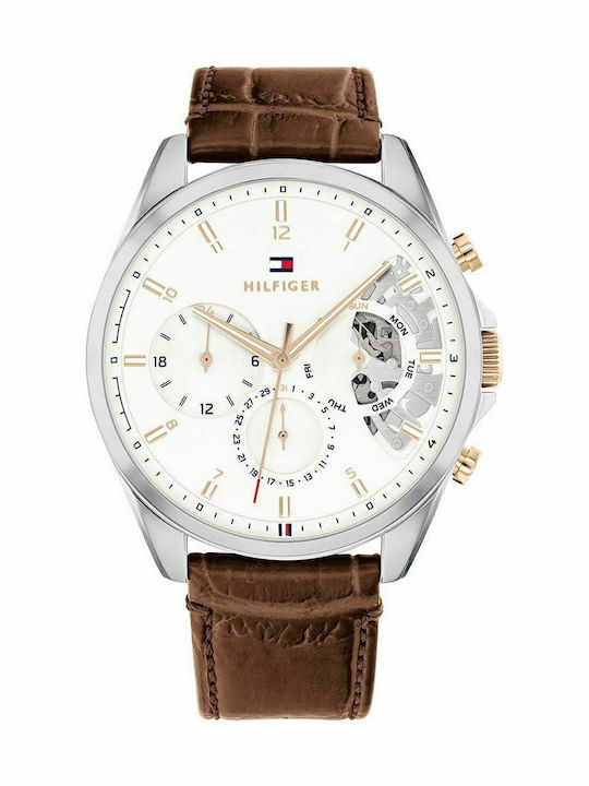 Tommy Hilfiger Baker Herrenuhr 44mm Chronograph...