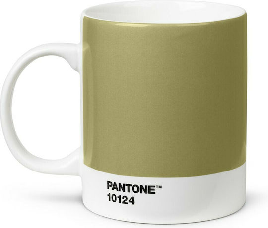 Pantone Lifestyle Becher aus Porzellan Gold 375ml