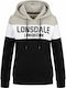 Lonsdale Penebryn Women's Hooded Sweatshirt Black