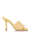 Sante Thin Heel Mules Yellow