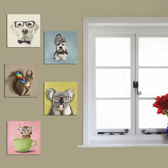 HomeMarkt Clever Pets Ξύλινος 75x15 cm