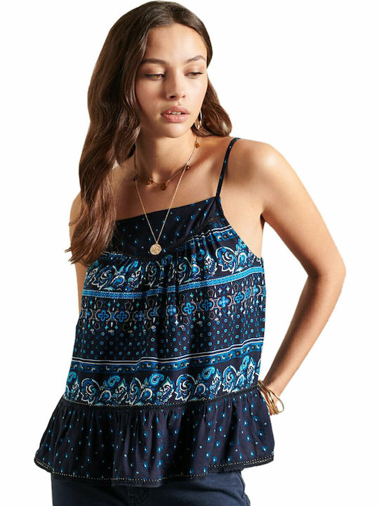 Superdry Ameera Women's Summer Blouse with Stra...
