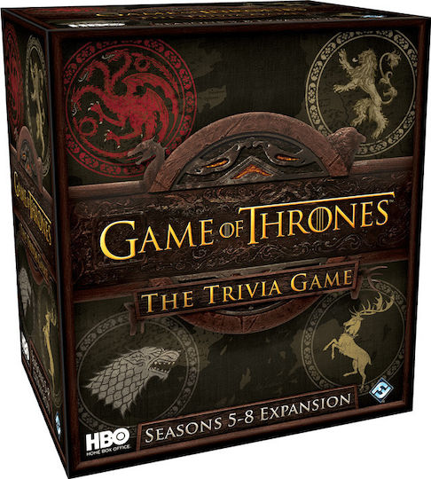 Extensie de Joc Game of Thrones: The Trivia Game HBO Seasons 5-8 pentru 2-4 Jucători 18+ Ani (EN) Fantasy Flight