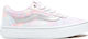 Vans Ward Kids Sneakers for Girls with Laces Pink 1