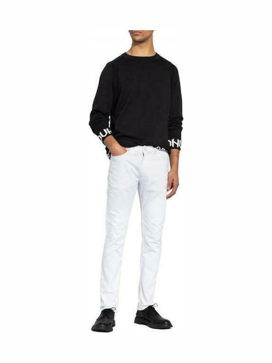 Herren Jeanshose mit Slim Passform Weiß