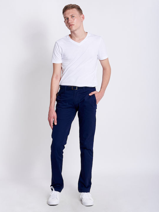 Victory Miami Παντελόνι Chino Ελαστικό σε Slim ...