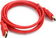 Omega HDMI 1.4 High Speed 1080p 120Hz Cable HDMI Male - HDMI Male 1.5m Red