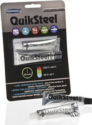 Quiksteel Epoxy Paste Metal Glue 2-Component 17002