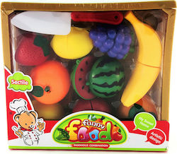 Fruits & Vegetables Toy Σετ Τροφίμων Φρούτα for 3+ Years Old