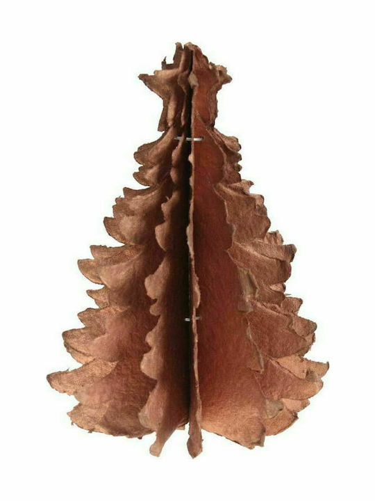 Decorațiune de Crăciun Material textil Braduleț 23cm. Cupru