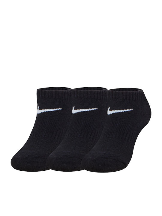 Nike Αθλητικά Παιδικά Σοσόνια Performance Μαύρα 3 Ζευγάρια