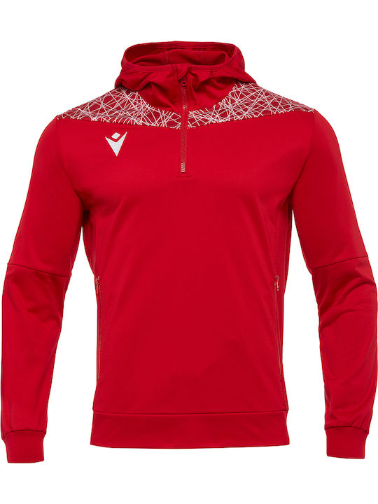 Macron Ishtar Sweatshirt with Hood Red