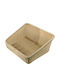 Leone Bread Basket made of Rattan Beige 51x47x13cm