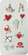 Celly 3D Stickers for Mobile Hearts