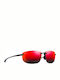 Maui Jim Sonnenbrillen mit Schwarz Rahmen und Rot Polarisiert Linse RM407N-2M