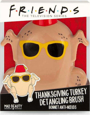 Mad Beauty Detangling Brush Friends - Thanksgiving Turkey