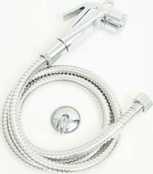Aria Trade 3321102 Handheld Showerhead with Hose and Start/Stop Button