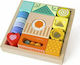 Classic World Wooden Building Blocks Exploration for 1.5+ Years 14 Pieces