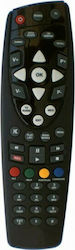 Compatible Remote Control RC-122 for Ψηφιακούς Δέκτες Nova