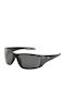 Flying Fisherman Carico Men's Sunglasses with Black Plastic Frame and Black Polarized Lens