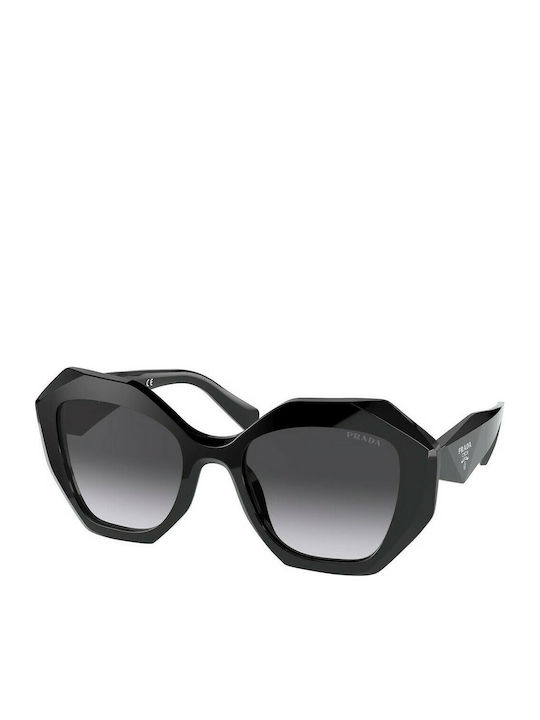 Prada Women's Sunglasses with Black Acetate Frame and Black Gradient Lenses PR 16WS 1AB5D1