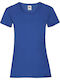 Fruit of the Loom Valueweight T Women's Short Sleeve Promotional T-Shirt Royal