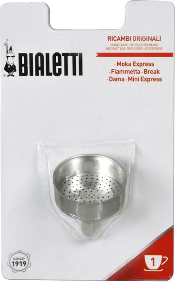 Bialetti 0800124 funnel moka induction 4 cup
