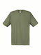 Fruit of the Loom Original T Men's Short Sleeve Promotional T-Shirt Classic Olive