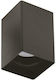 Eurolamp Single Spot with Socket GU10 in Black Color