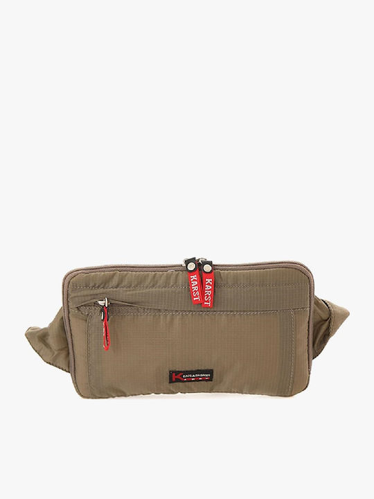 Karst Herren Bum Bag Taille Khaki