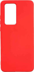 Sonique Liquid Back Cover Silicone Red (Huawei P40 Pro) 46-62158