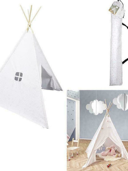 The Home Deco Factory Kids Indian Teepee Play Tent RG9226 White