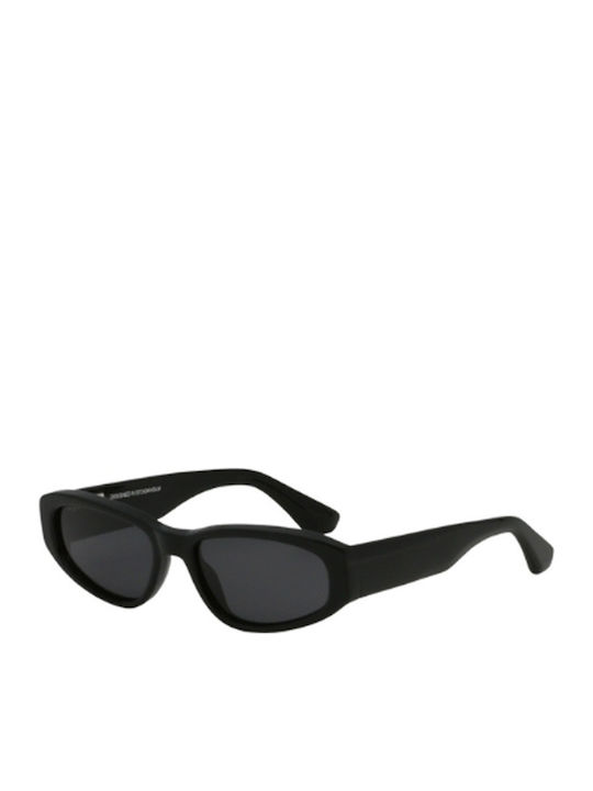 Chimi 09 Women's Sunglasses with Black Plastic Frame and Black Lens 09-BLACK-53