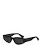 Chimi 09 Women's Sunglasses with Black Plastic Frame and Black Lens 09-BLACK-53