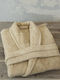 Nima Asana Collar Bathrobe Beige 450gr/m²