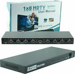 S-Link 1X8 HDMI Splitter 14218