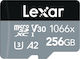 Lexar Professional 1066x microSDXC 256ГБ Клас 10 U3 V30 A2 UHS-I