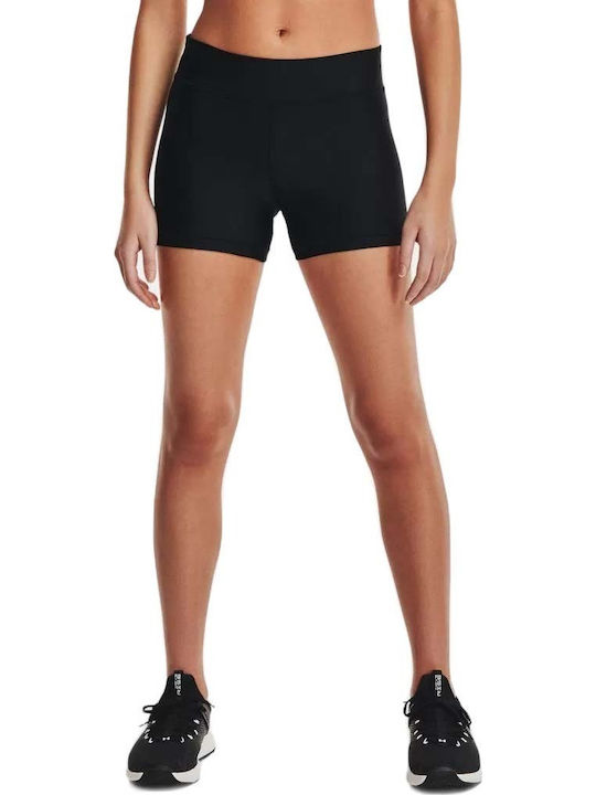 Heat Gear Training Women's Leggings-Shorts Firming Shiny Black