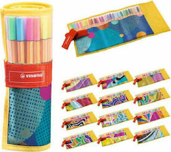 Stabilo Rollerset Design Markers Multicolour 25pcs