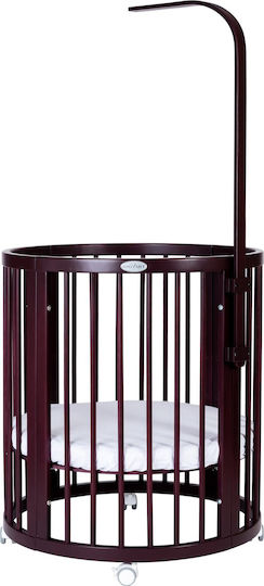 IngVart Βάση για Κουνουπιέρα Smart Bed Brown