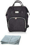 Lorelli Wickeltasche-Wickelrucksack Tina Black 30x48cm.