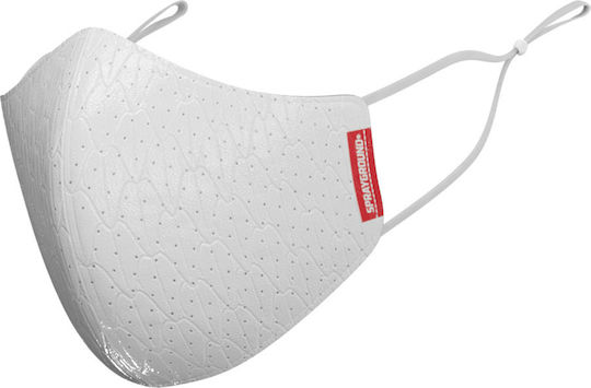 Sprayground Shark Skin Schutzmaske Stoff Weiße Z336 1Stück