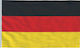 Flagge Deutschlands Polyester Διάτρητη 75x50cm