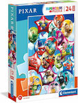 Kinderpuzzle Pixar Party für 3++ Jahre 24pcs Clementoni