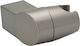 Viospiral Στήριγμα Ντουζ Brushed Nickel
